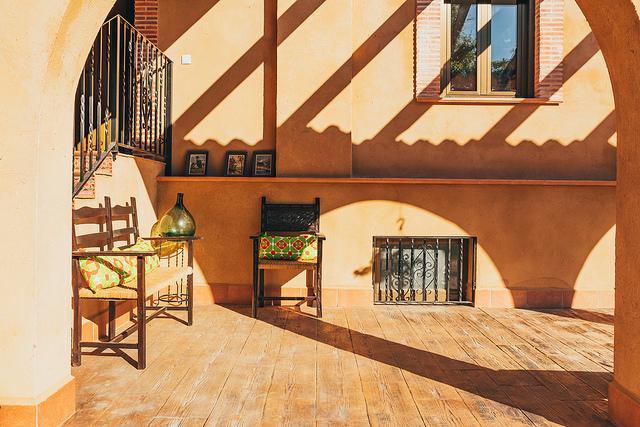 La Aldea Colorada Casa Rural Mota del Marqués エクステリア 写真
