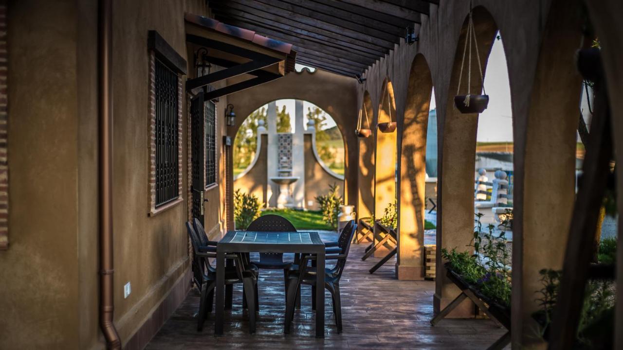 La Aldea Colorada Casa Rural Mota del Marqués エクステリア 写真